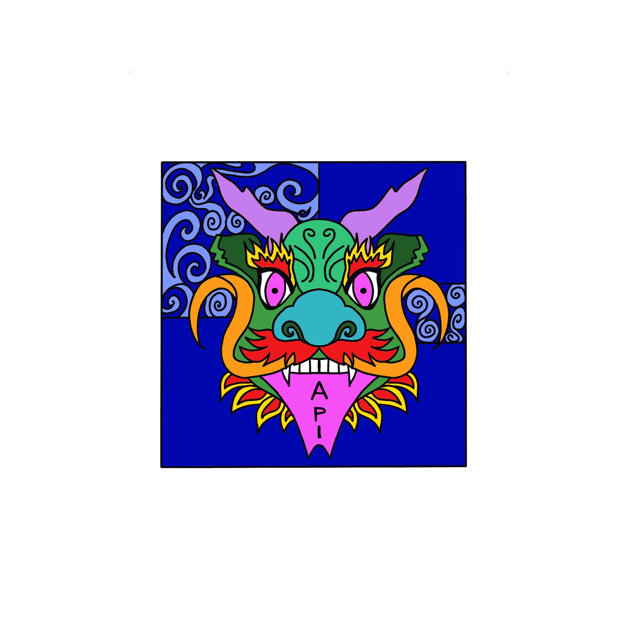 dragon sticker