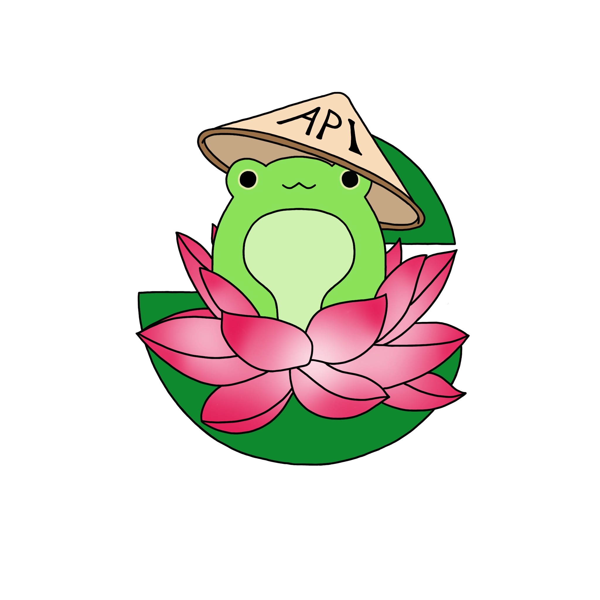 frog sticker